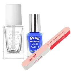 Nail Paint Saver Set - Gelly Hi Shine Blue Guava